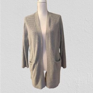Old Navy Gray Open Front Women's Cardigan Sweater